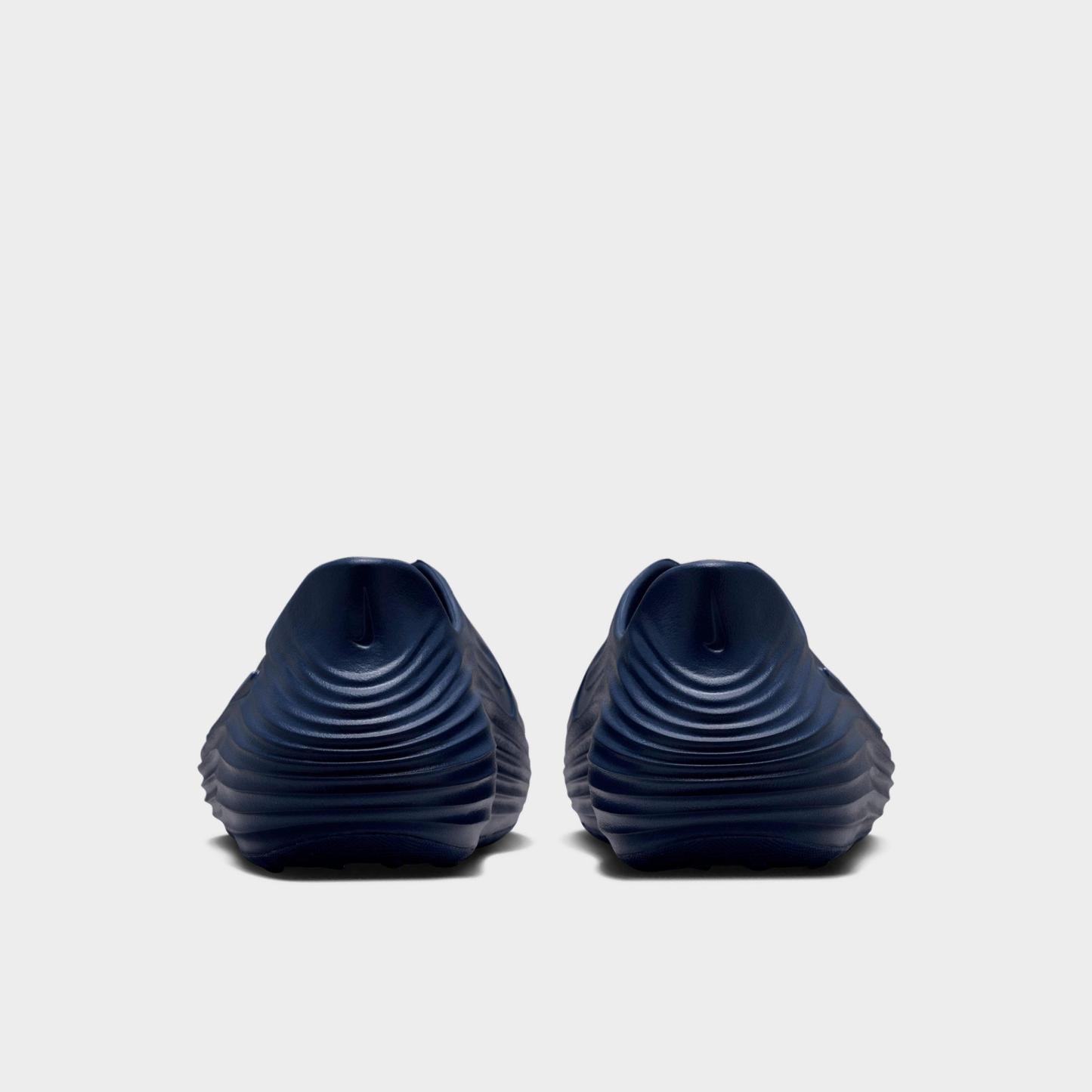 Big Kids' Nithtke ReactX Rejuven8 Recovery Casual Shoes - Blue Void/Indigo Burst - Back view