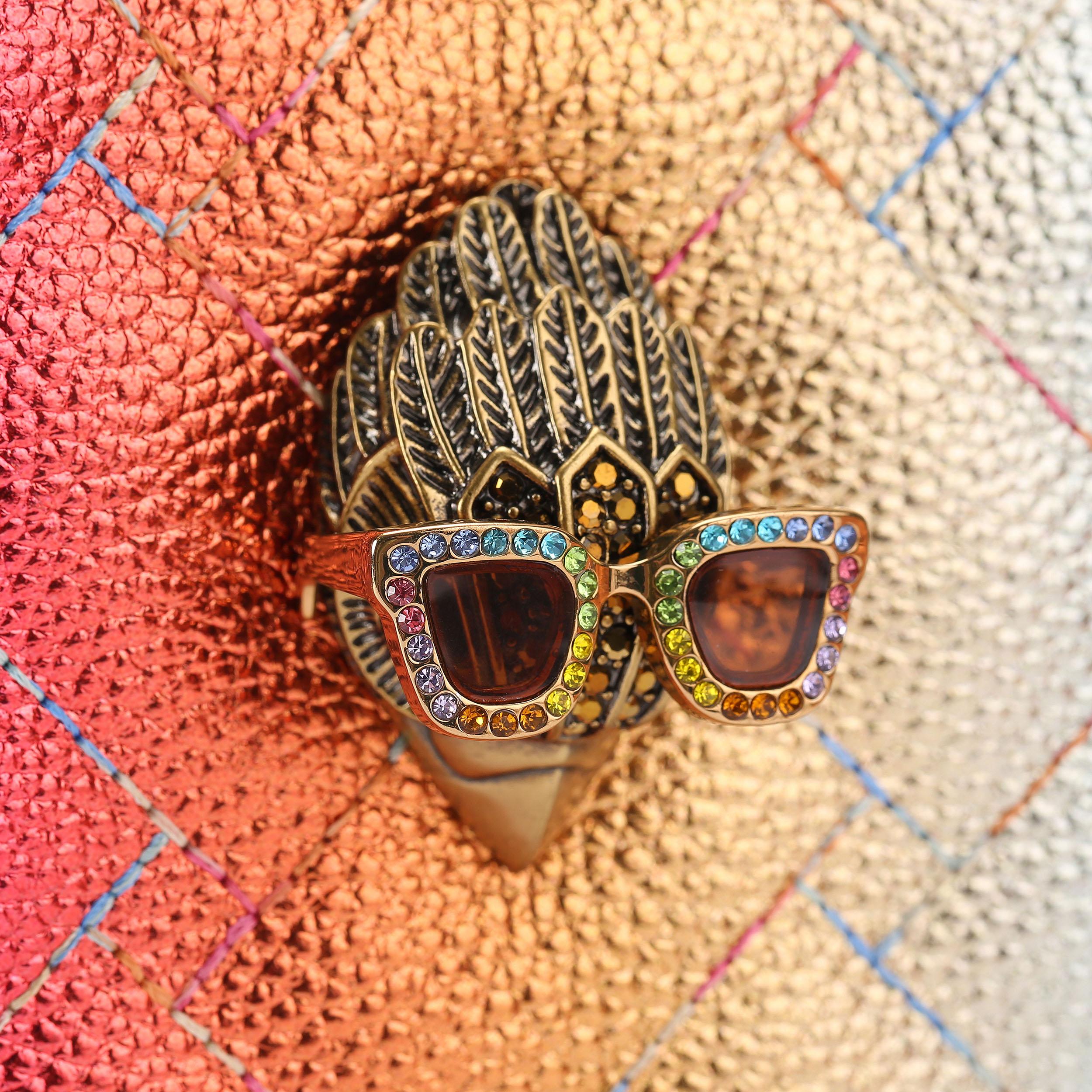 Kurt Geiger London Kensington Heart Bag - Multi Colored - view 5