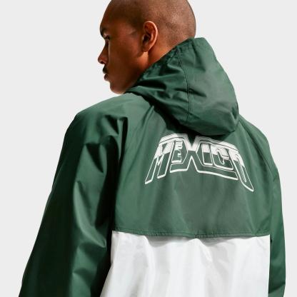 Men's Nike Mexico Windrunner Lined Jacket - Fir/Phantom/Phantom