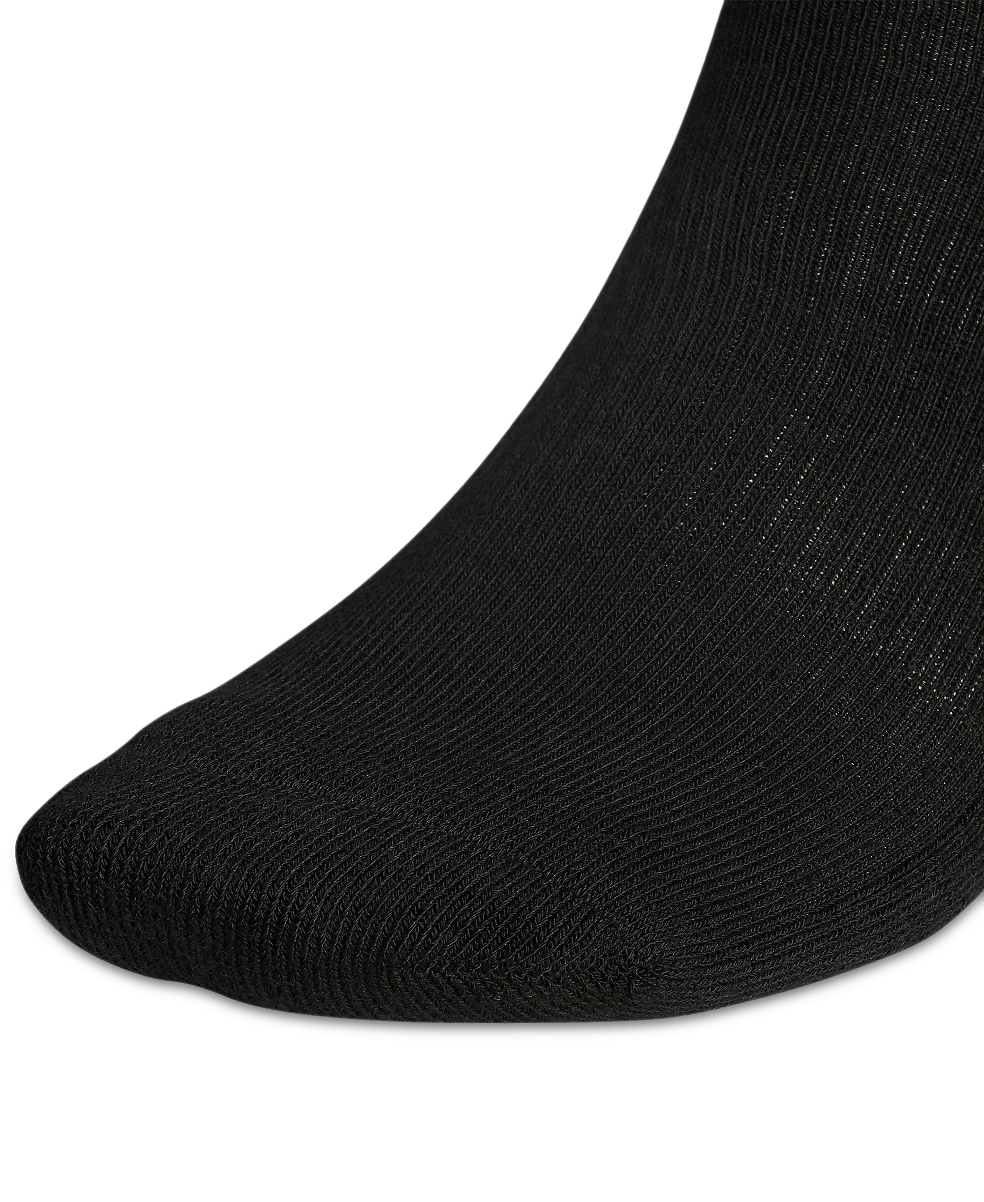 adidas Men's Cushioned Athletic 6-Pack Crew Socks - Black