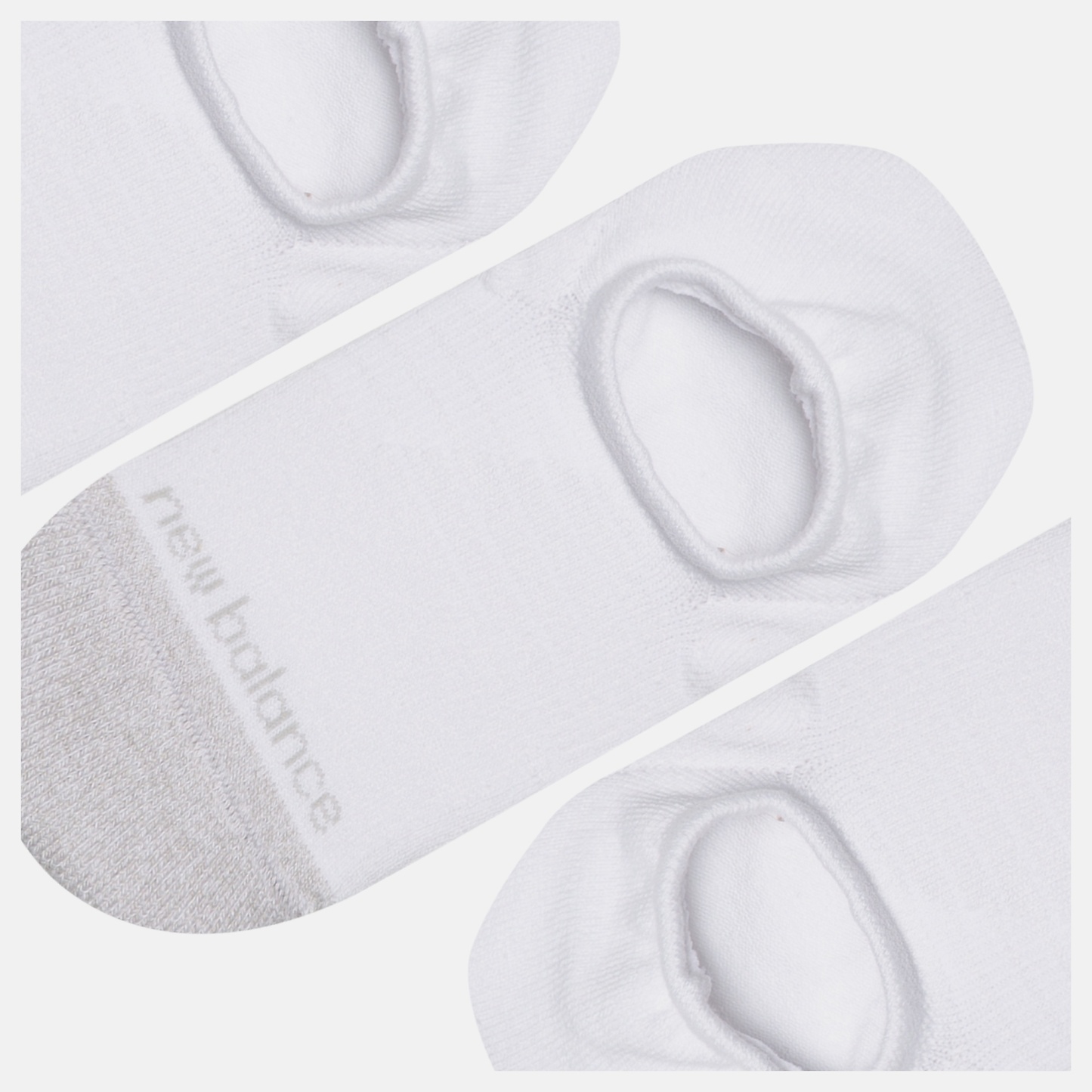New Balance Active Invisible No Show Socks 3 Pack, LAS35209WT