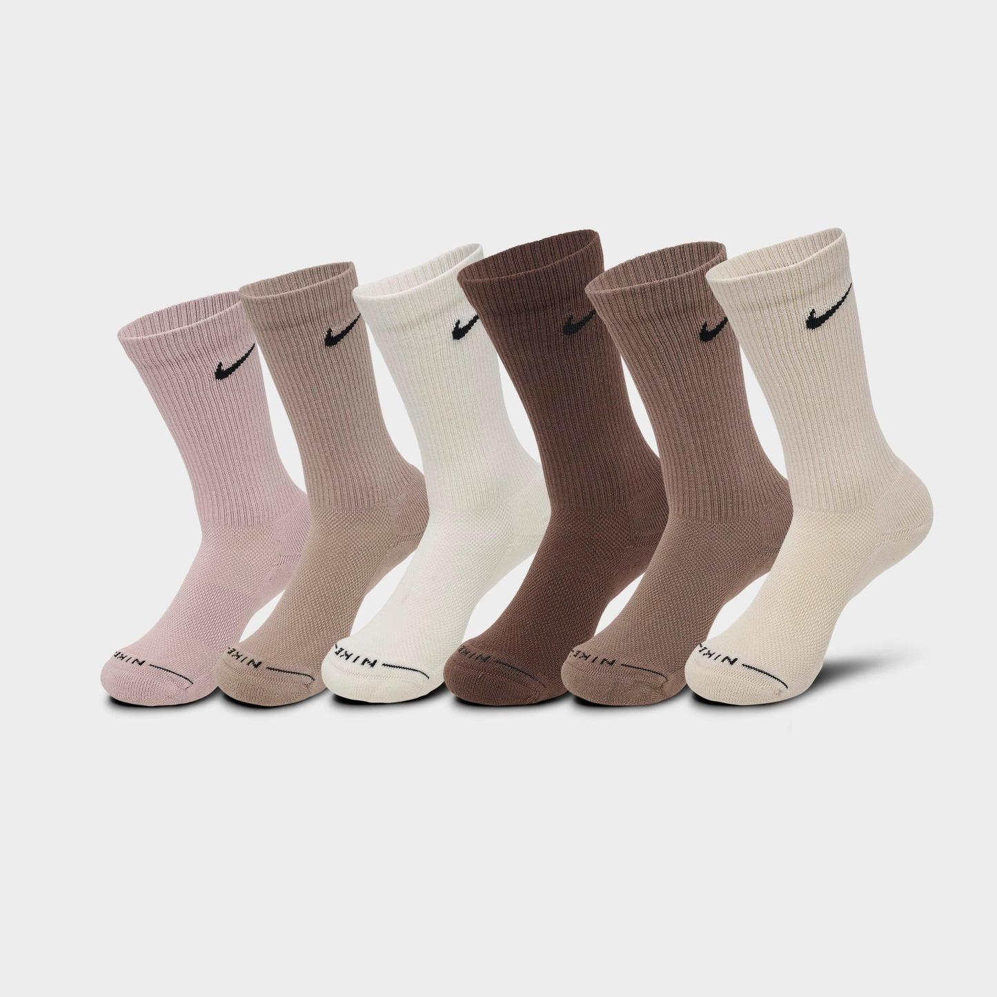 Nithtke Everyday Elevated Crew Socks (6-Pack) - Multicolor (HQ8021-905)
