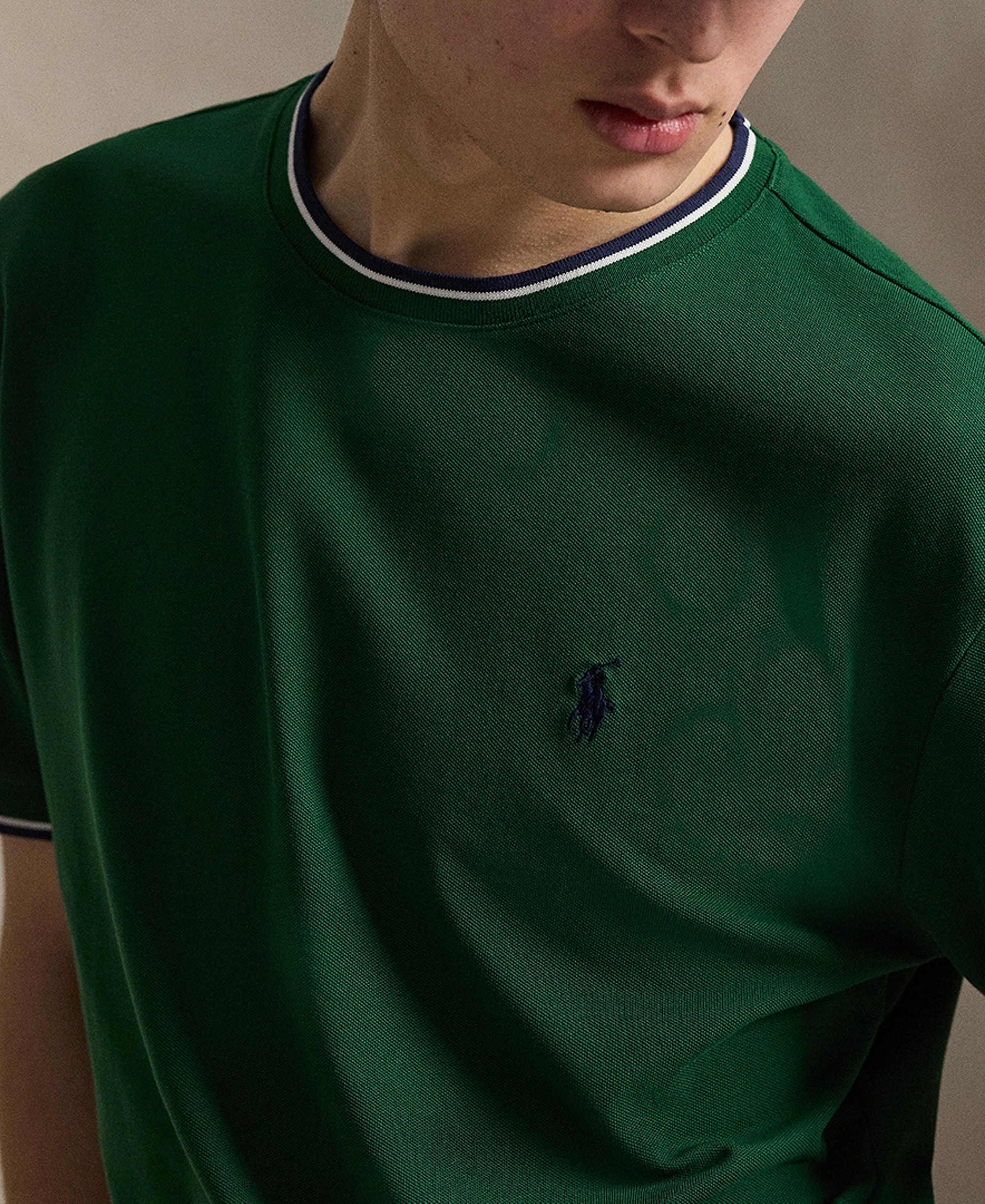 Polo Ralph Lauren Men's Classic-Fit Stretch Mesh T-Shirt - New forest