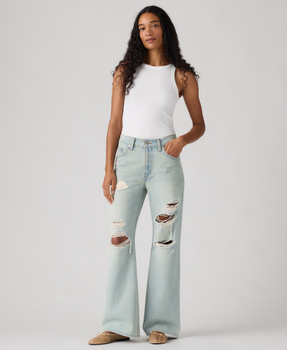 Levi's Women's Middy Loose Mid Rise Bootcut Jeans - Que Pasa