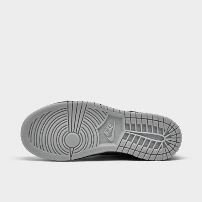 Little Kids' Nithtke Dunk Low Casual Shoes - Anthracite/Anthracite/Light Smoke Grey - Bottom view