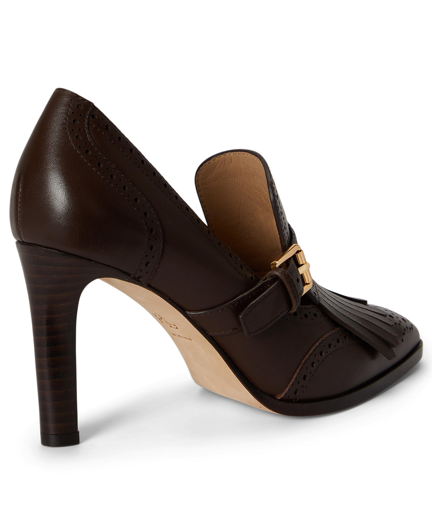 Lauren Ralph Lauren Women's Colleen Slip-On Pumps - Chestnut Brown
