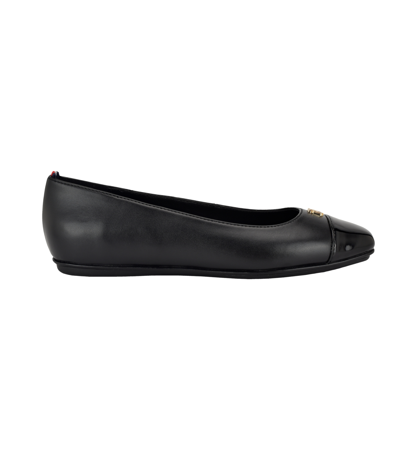 Tommy Hilfiger Women's Bekim Cap Toe Ballet Flats - Black