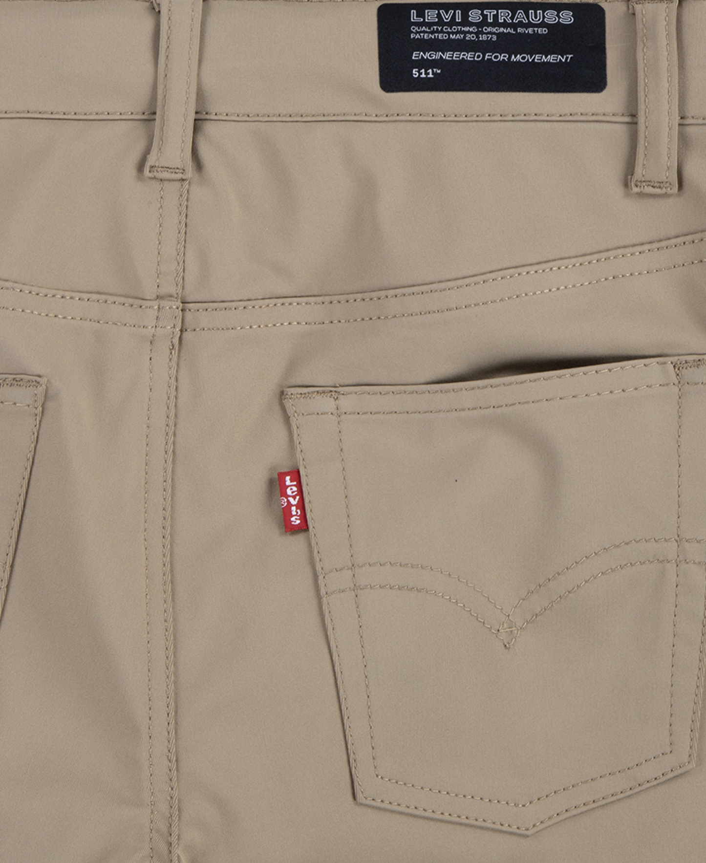 Levi's Boys' 8-20 Slim-Fit Performance Stretch Shorts - Harvest Gold