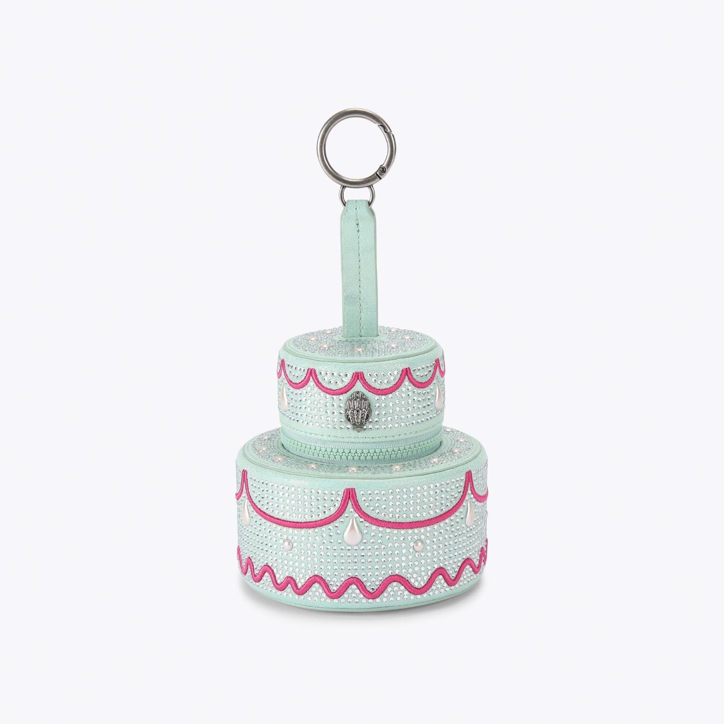 Kurt Geiger London Mini Cake Charm - Green
