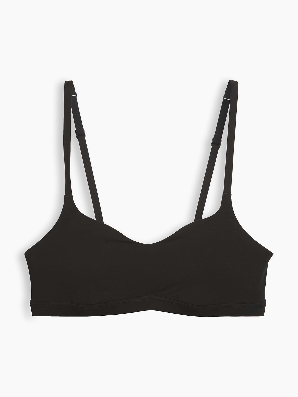 SoftMade Modal Bralette - True black