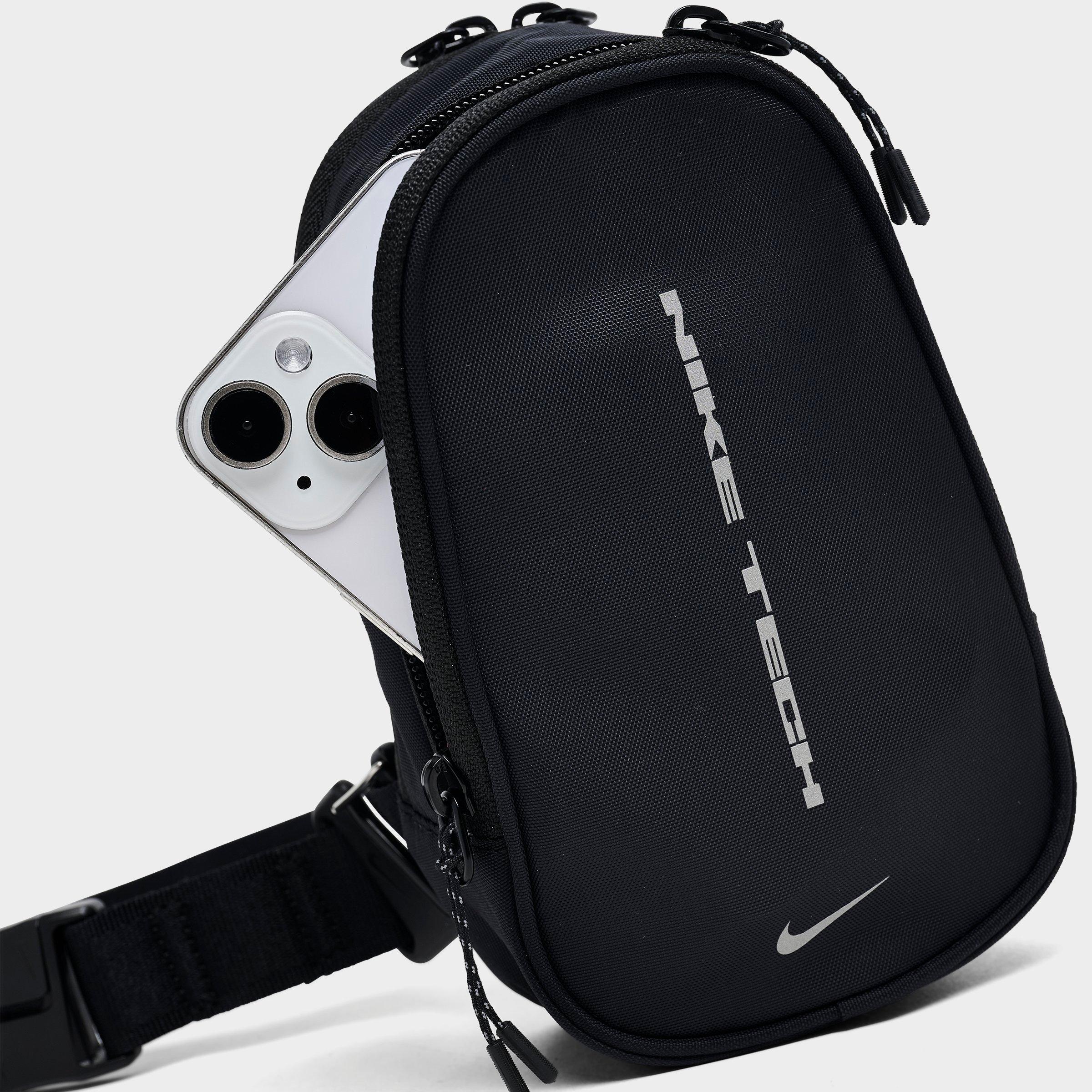 Nithtke Commute Tech Crossbody Bag (1L) - Black/Black/Reflective Silver