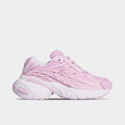 Big Kids' adidas Adistar XLG 2.0 Casual Shoes - Bliss Lilac/Bliss Lilac/White - Left shoe facing left. Outside of the shoe.