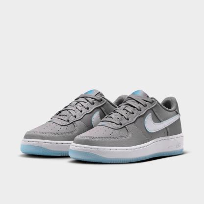 Big Kids' Nike Air Force 1 Low Casual Shoes - Pencil Point/Work Blue/Wolf Grey