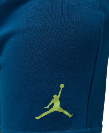 Jordan Boys' 2T-4T Jumbo Jumpman T-Shirt and Shorts, 2-Piece Set - Green Abyss