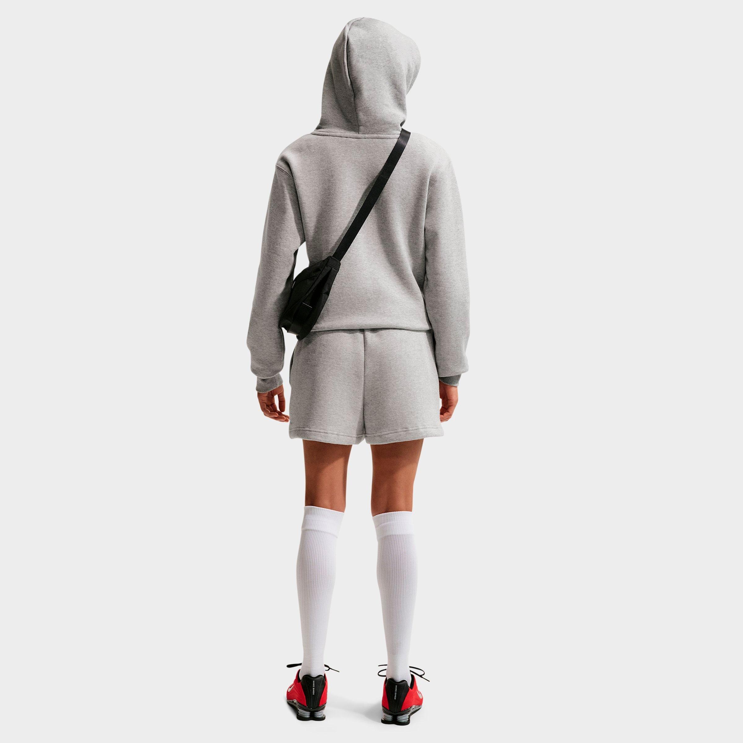 Women's Nithtke Studio Fleece Medium-Weight Pullover Hoodie - Dark Grey Heather/Sail