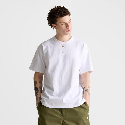 Men's Nike Sportswear Premium Essentials Futura T-Shirt - White