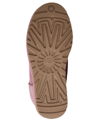 UGG® Women's Classic II Pull-On Mini Booties - Dusty Orchid