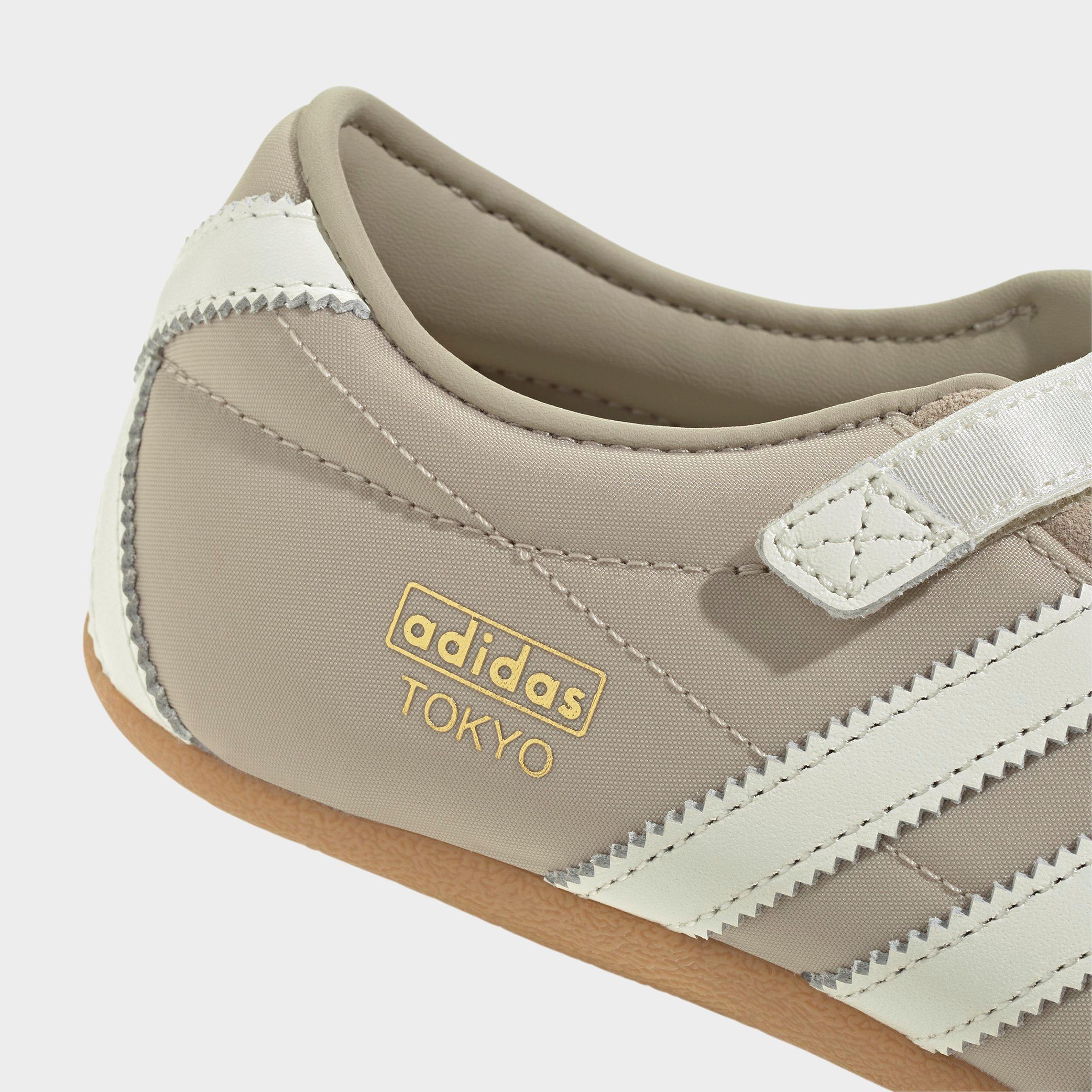 Women's adidas Originals Tokyo MJ Casual Shoes - Part 2 - Khaki Three/Off White/Gum - Detail shot