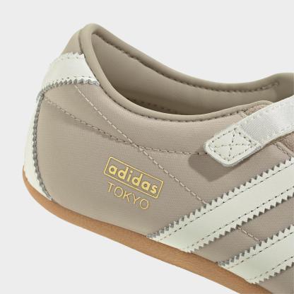 Women's adidas Originals Tokyo MJ Casual Shoes - Part 2 - Khaki Three/Off White/Gum - Detail shot