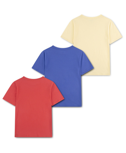 Polo Ralph Lauren Boys' 8-20 Crewneck Undershirts, 3-Pack - Starboard Red