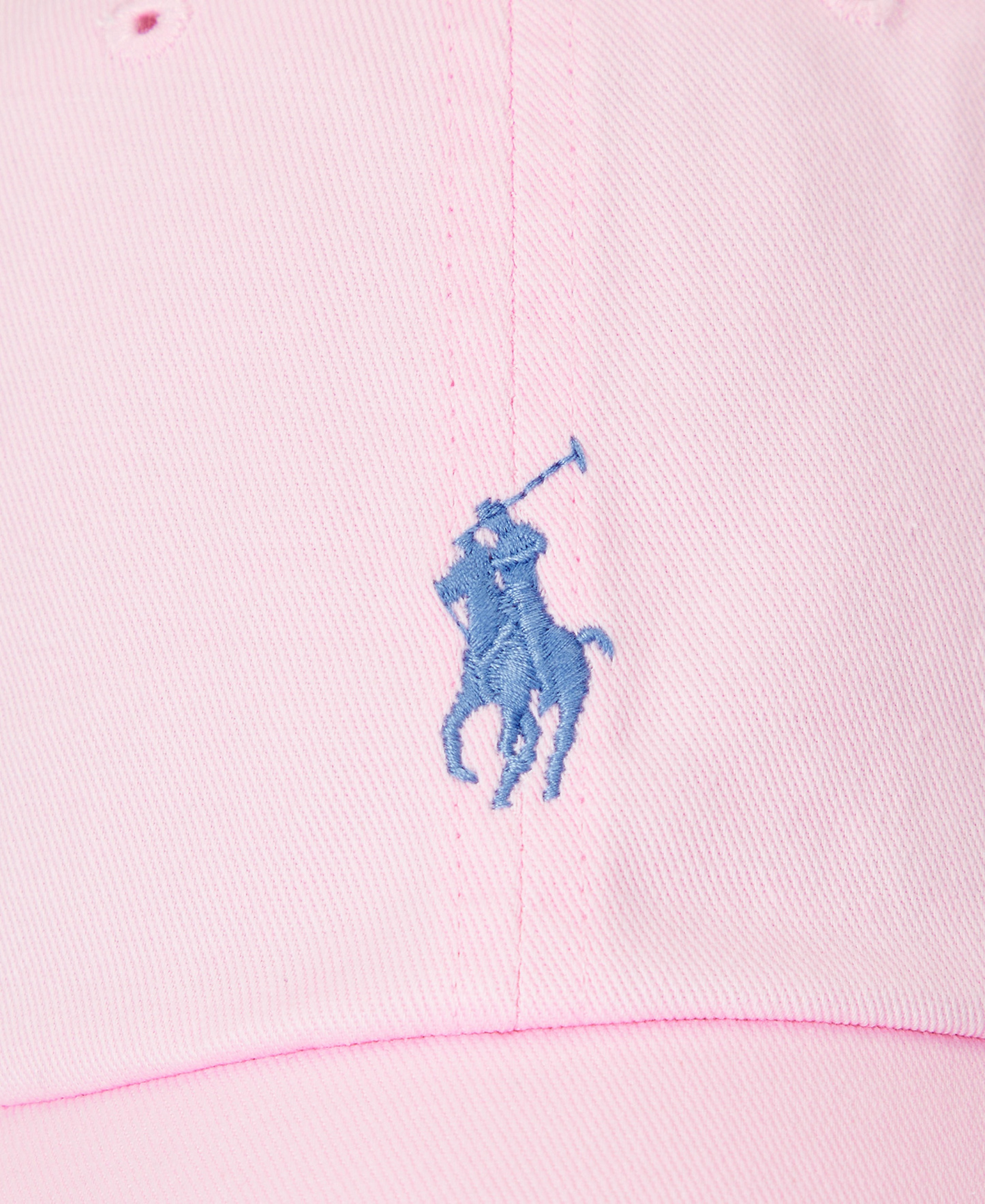 Polo Ralph Lauren Women's The Iconic Cotton Chino Ball Cap - Carmel Pink /Jewel Blue