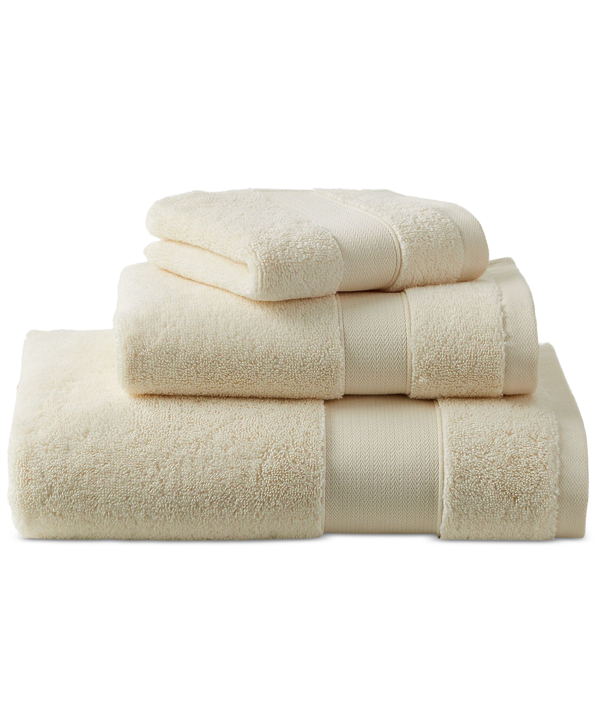 Lauren Ralph Lauren Watson Cotton Bath Towel, 30" x 56" - True Pearl