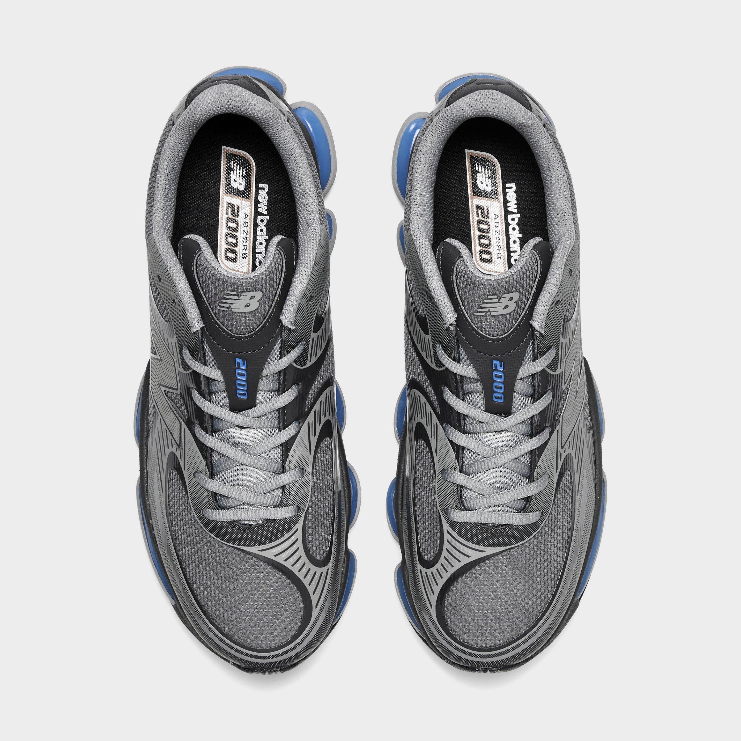 Men's New Balance ABZORB 2000 Casual Shoes - Faded Black/Blue - view 5