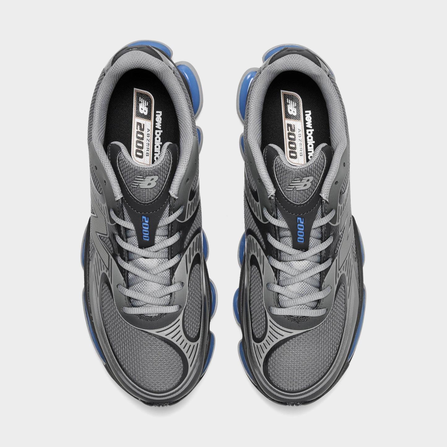 Men's New Balance ABZORB 2000 Casual Shoes - Faded Black/Blue - view 5