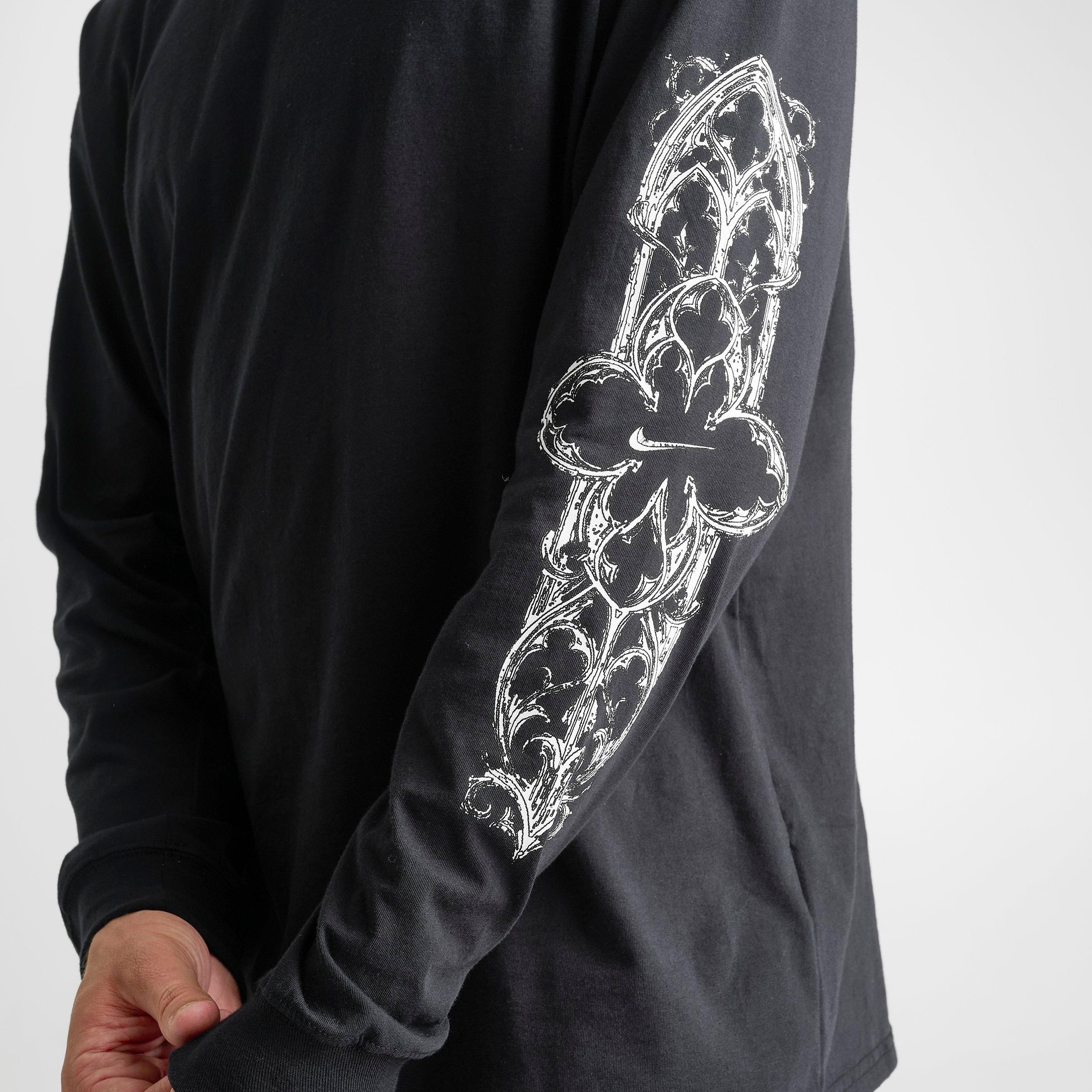 Men's Nithtke Sportswear Max 90 Neo Long-Sleeve T-Shirt - Black