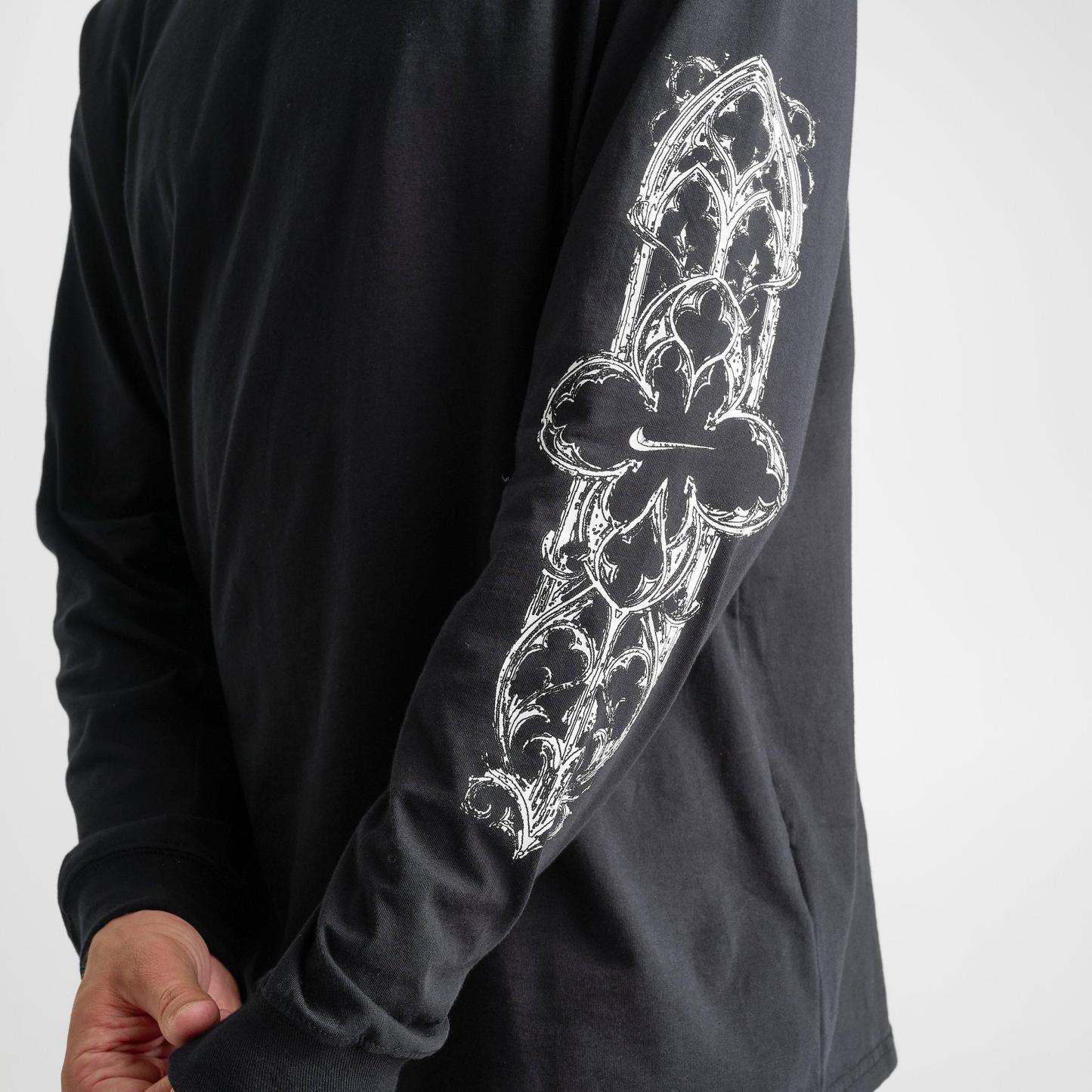 Men's Nithtke Sportswear Max 90 Neo Long-Sleeve T-Shirt - Black