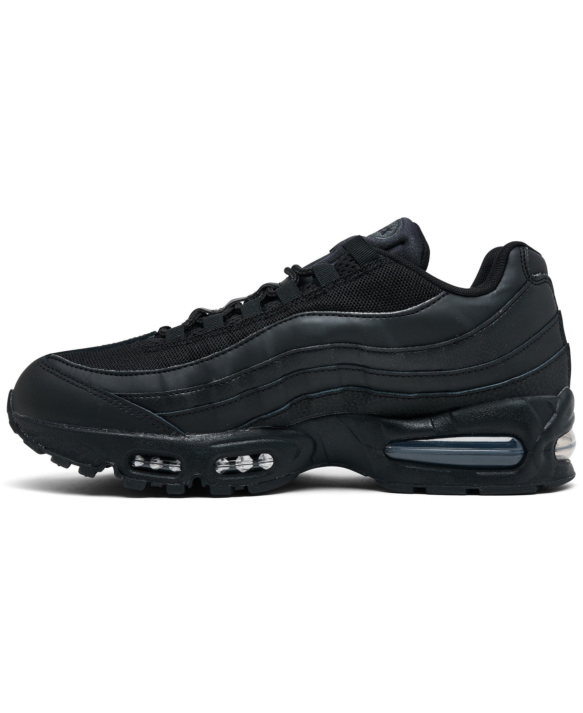 Nike Men's Air Max 95 Big Bubble Total 90 Casual Sneakers from Finish Line - Black