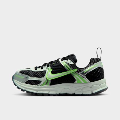 Big Kids' Nithtke Vomero 5 Casual Shoes - Part 2 - Black/Volt Ice/Anthracite/Barely Green - Left shoe facing left. Outside of the shoe.