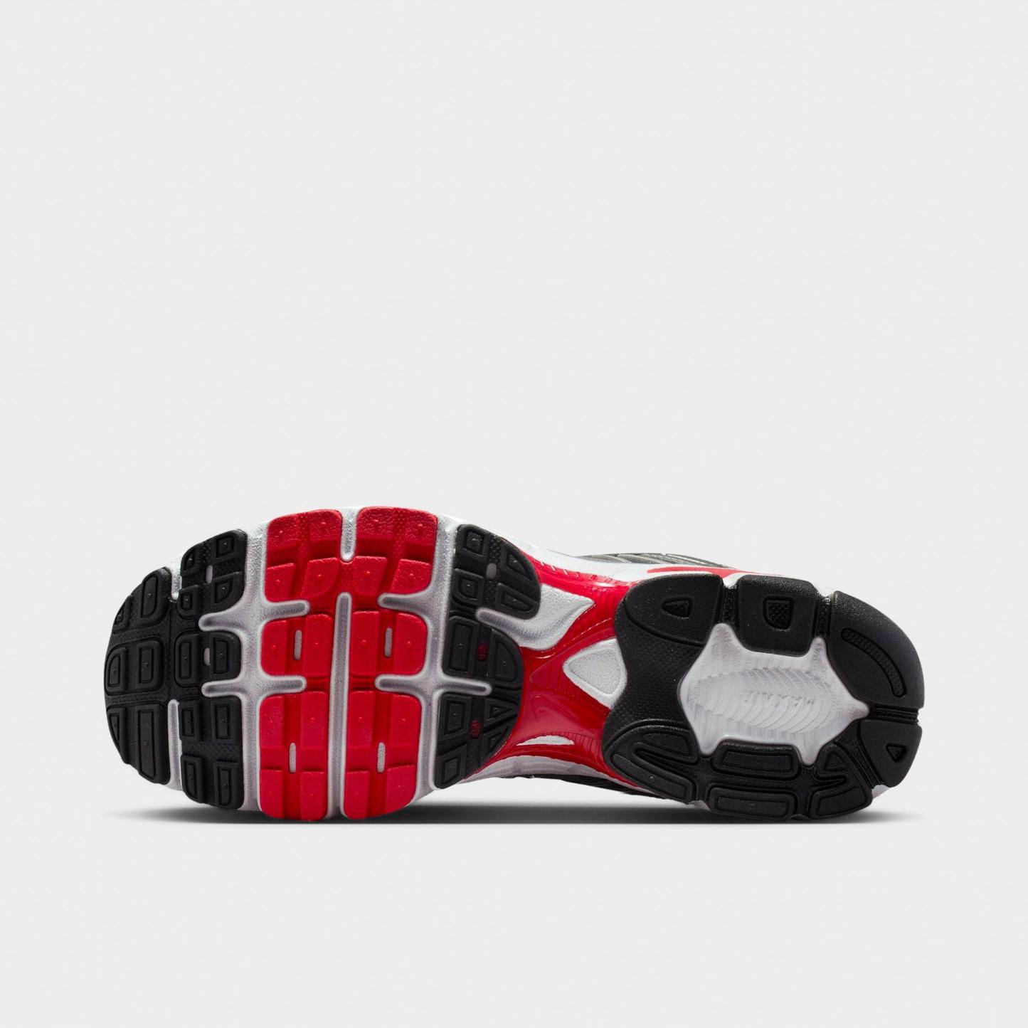 Men's Nithtke Air Max Moto 2K Casual Shoes - Smoke Grey/Black/Metallic Pewter/University Red - Bottom view