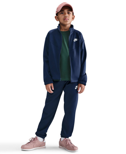 Nike Boys' and Girls' 7-20 Sportswear Dri-FIT Long-Sleeve Jacket and Pants, 2-Piece Set - Midnight Navy