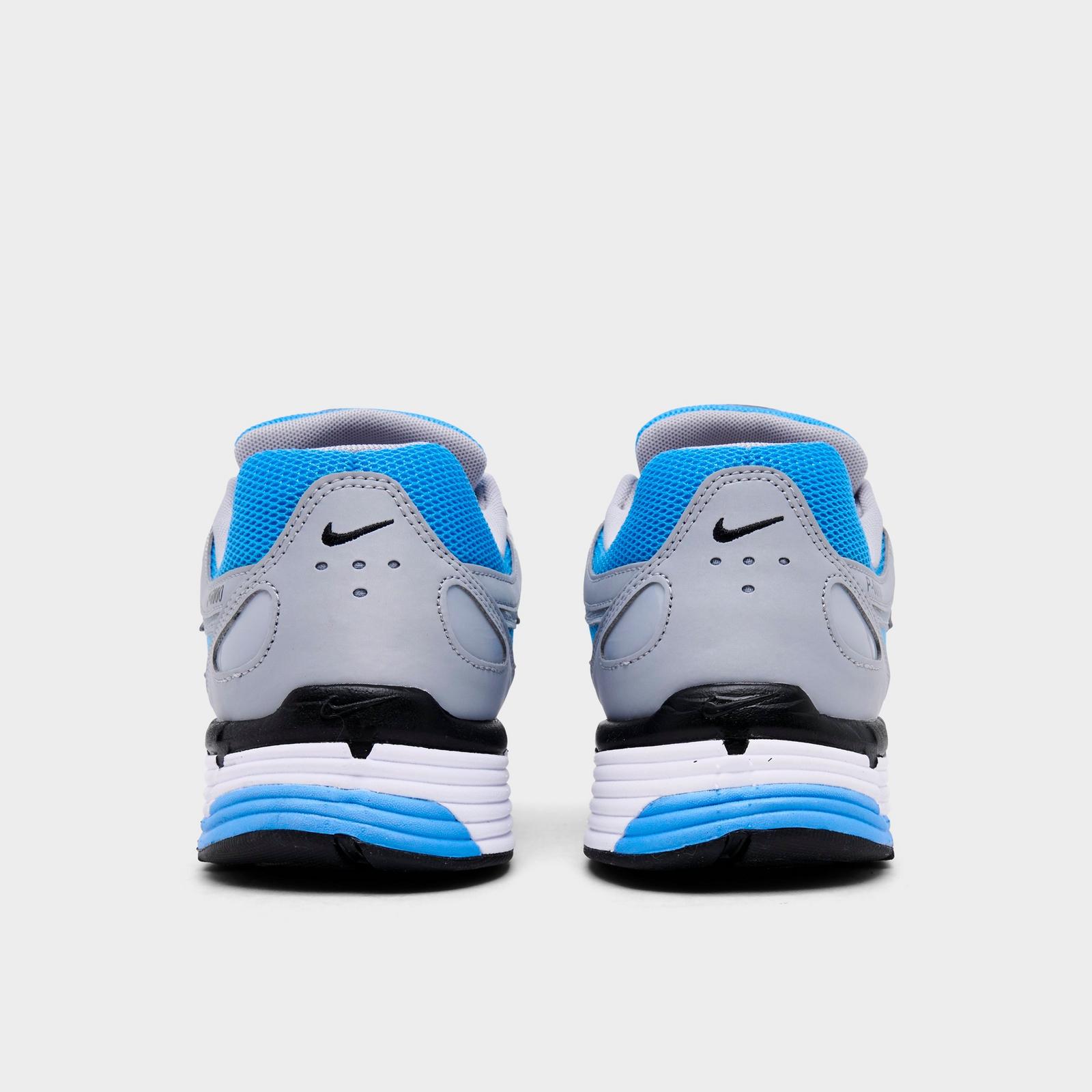 Men's Nike P-6000 Casual Shoes - Wolf Grey/University Blue/Black/White
