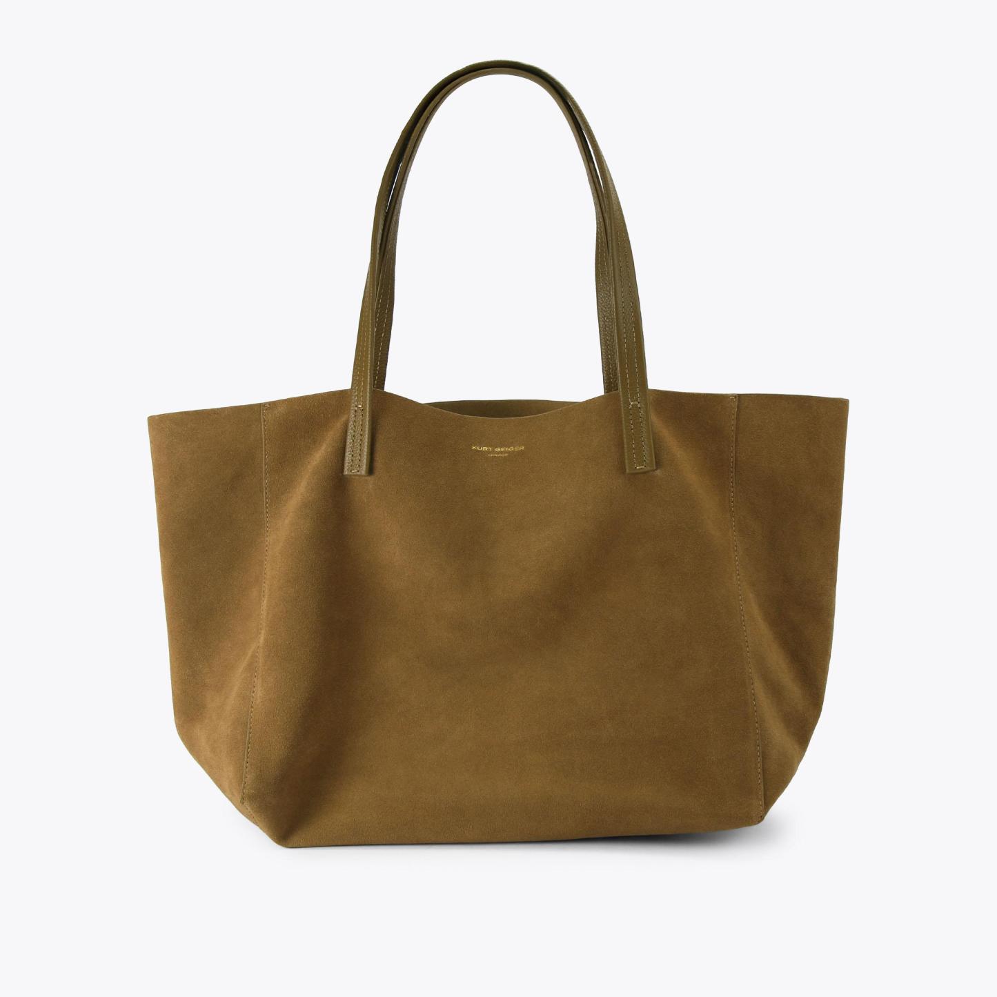 Kurt Geiger London Large Violet Tote Bag - Tan