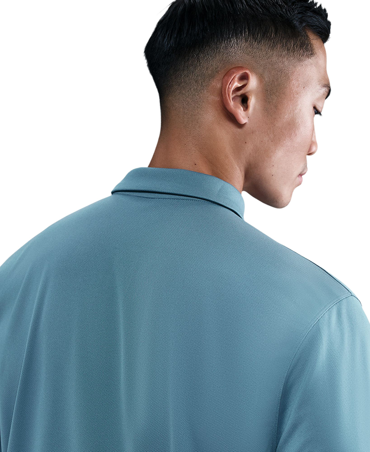 Nike Men's Relaxed-Fit Core Dri-FIT Short-Sleeve Golf Polo Shirt - Smokey Blue/white
