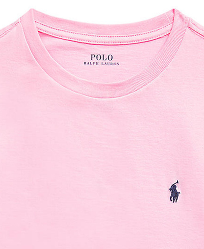 Polo Ralph Lauren Boys' 8-20 Cotton Jersey Crewneck T-Shirt - Carmel Pink