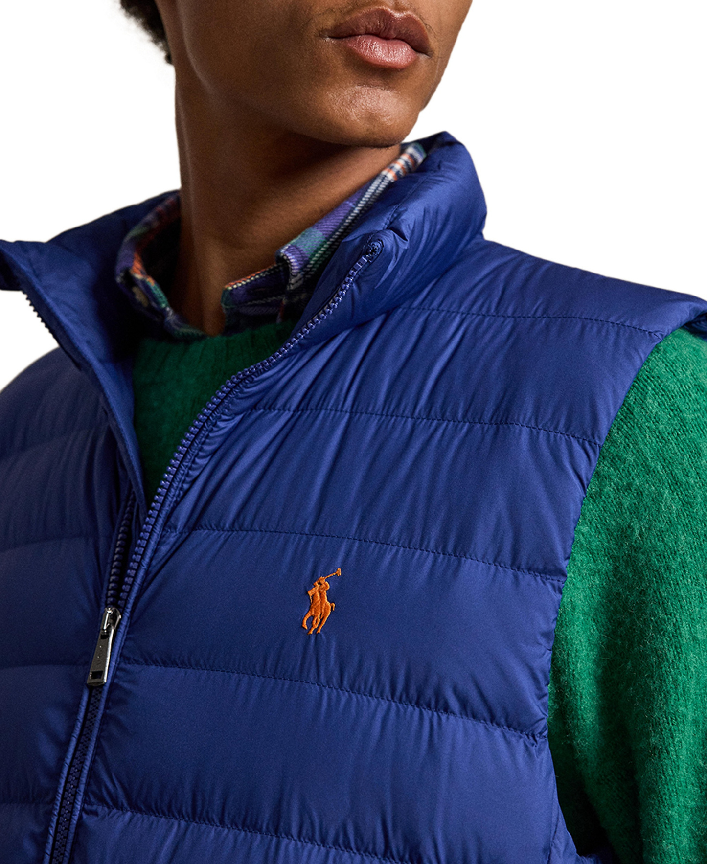 Polo Ralph Lauren Men's The Colden Packable Down Vest - Blue Yacht
