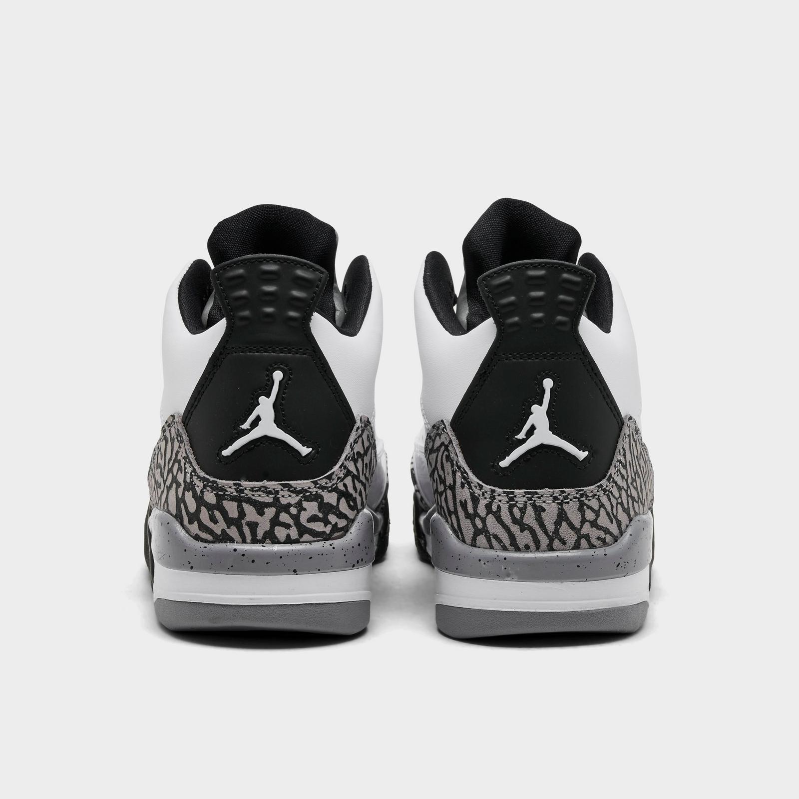Big Kids' Air Jordan Son of Mars Low Casual Shoes - White/Varsity Red/Light Smoke Grey/True Blue - view 4