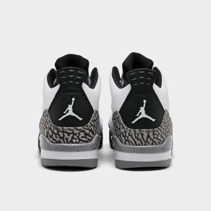 Big Kids' Air Jordan Son of Mars Low Casual Shoes - White/Varsity Red/Light Smoke Grey/True Blue - view 4