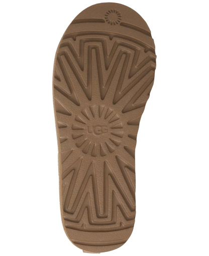 UGG® Women's Classic Micro Pull Tab Round Toe Booties - Sand