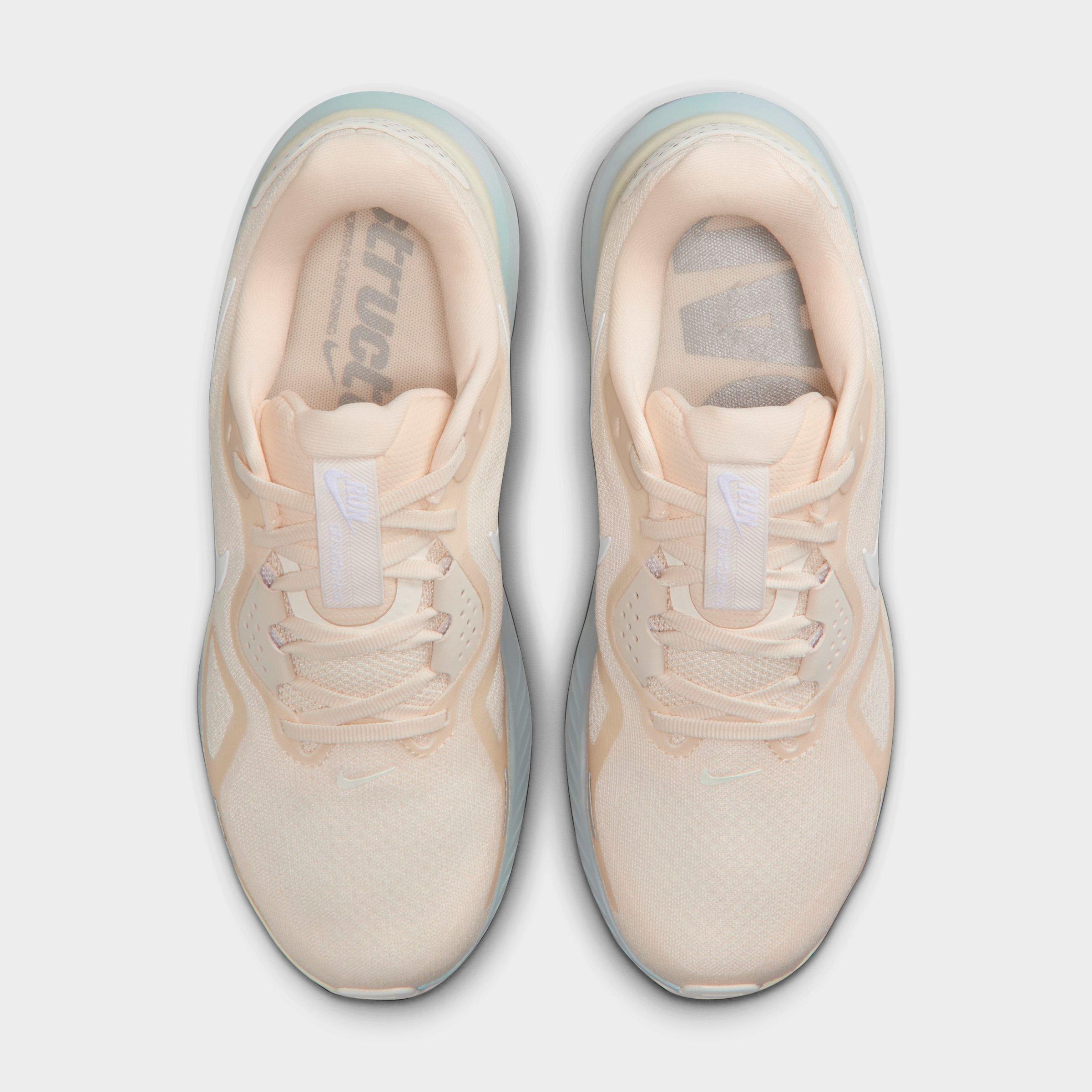 Women's Nithtke Structure 26 Running Shoes - Chalk/Sea Glass/Light Smoke Grey/White - Top view