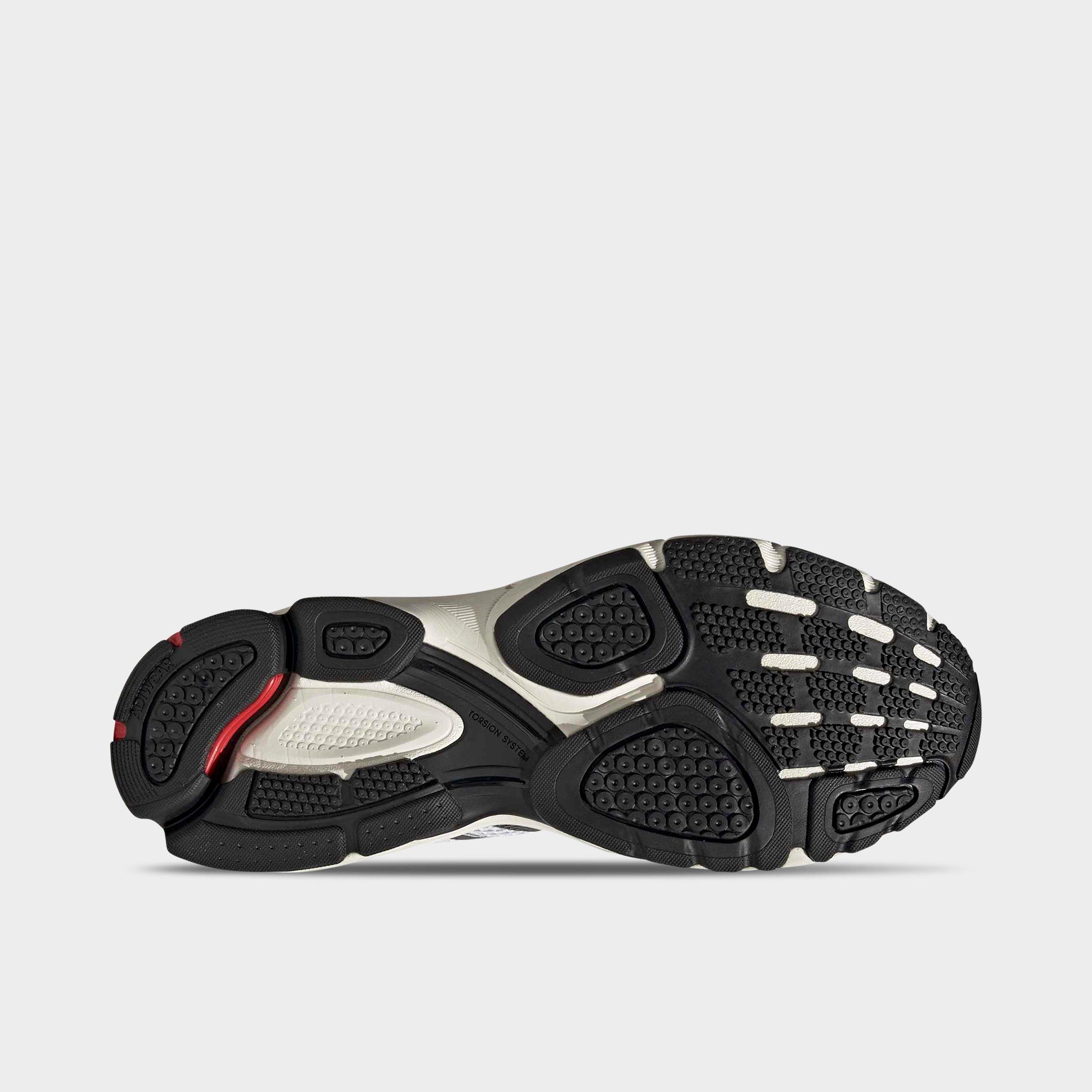 Men's adidas Spiritain 2000 Casual Shoes - Part 1 - White/Iron Metallic/Better Scarlet - Bottom view