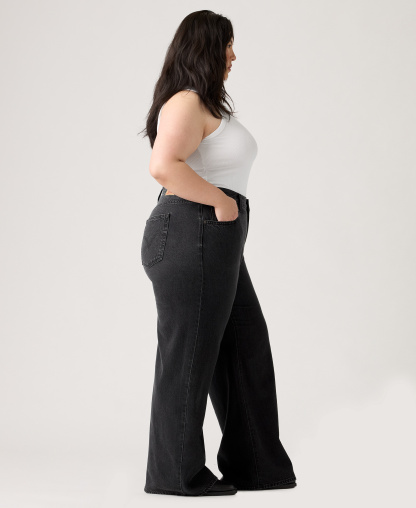 Levi's Women's Cinch-Waist Lightweight Baggy Jeans - Capturing Moments