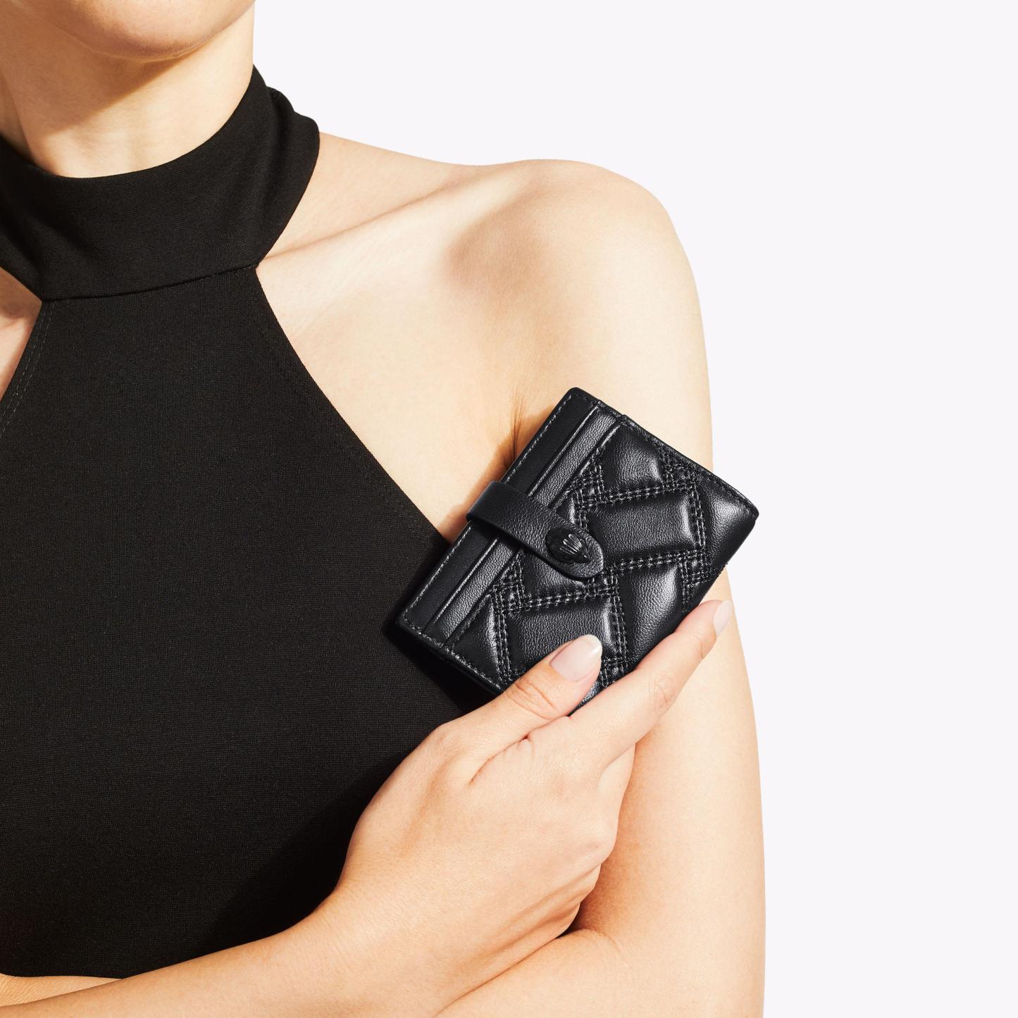 Kurt Geiger London Kensington Drench Card Holder - Black - view 2