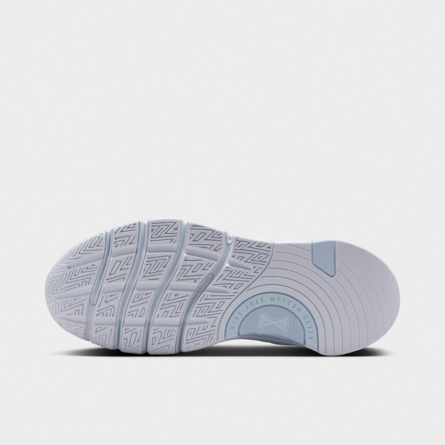 Women’s Nithtke Free Metcon 7 Training Shoes - Part 1 - Hydrogen Blue/Football Grey/White - Bottom view
