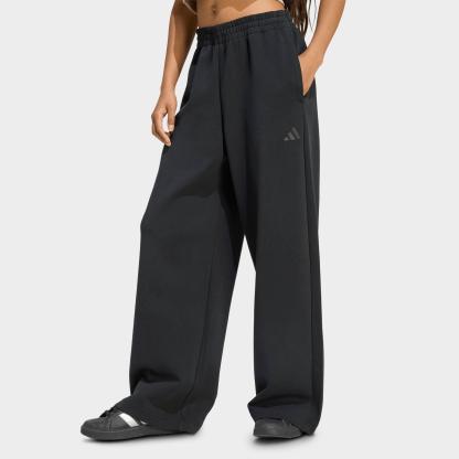 Women's adidas Sportswear Soft Lux Straight Leg Pants - Black