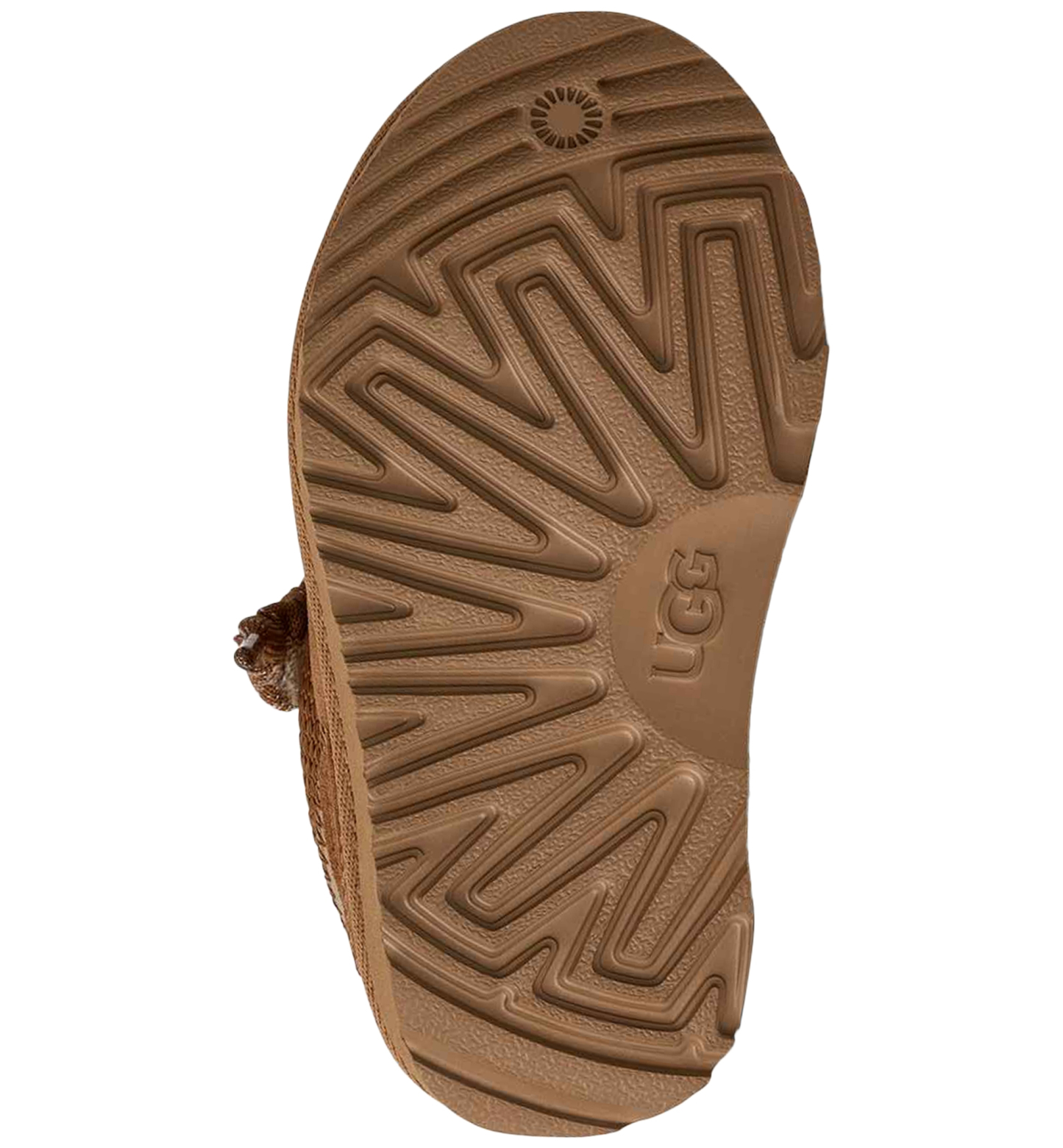 UGG® Toddler Kids Lowmel Lace-Up Sneakers - Chestnut