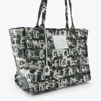 Kurt Geiger London Large Shoppper Southbank Tote Bag - Green - view 3